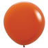 Deluxe Sunset Orange | 24 Inch | Sempertex (Betallatex) Latex Balloons | Each