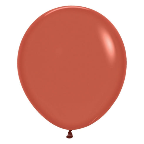 Deluxe Terra Cotta | 18 Inch | Sempertex (Betallatex) Latex Balloons | Package 6