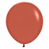 Deluxe Terra Cotta | 18 Inch | Sempertex (Betallatex) Latex Balloons | Package 6