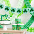 Shamrock Green Honeycomb Paper Banner |St. Patrick's Day Party Decor