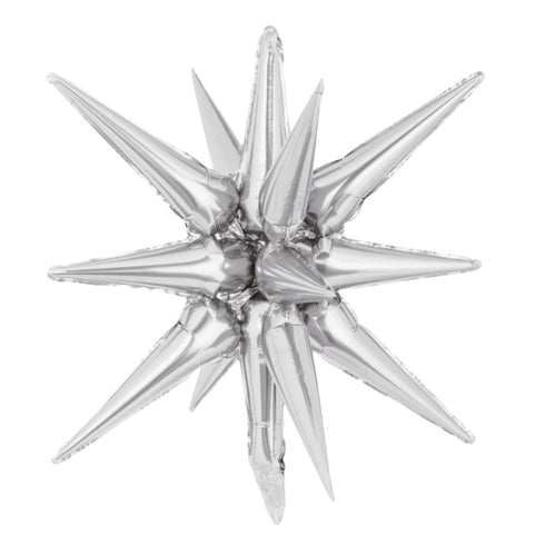 All In One Starburst Foil Balloon | Various Colors | 22 Inch and 27 Inch