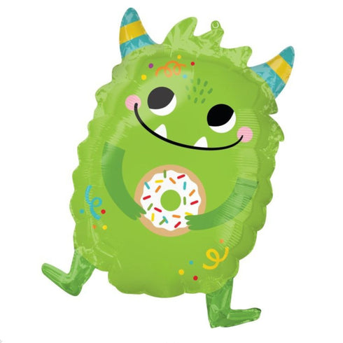 Green Monster Foil Balloons | 29 Inch
