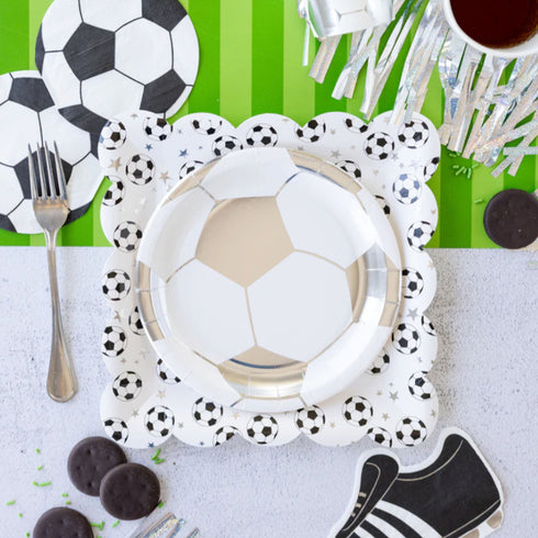 Soccer Ball Paper Party Napkins | Package 24