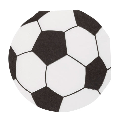 Soccer Ball Paper Party Napkins | Package 24