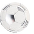 Soccer Ball Shaped Paper Party Plates | Package 8