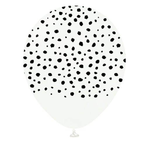 Speckled Animal Print Latex Balloons | Package 6