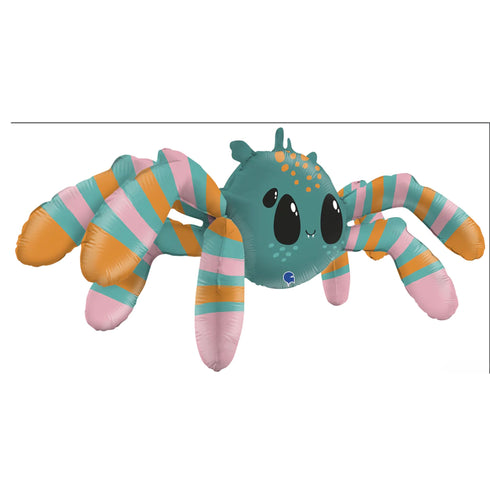 Colorful Spider Pup 4D Foil Mylar Balloons | Halloween | 29 INCH