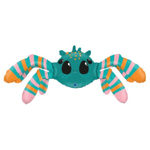 Colorful Spider Pup 4D Foil Mylar Balloons | Halloween | 29 INCH