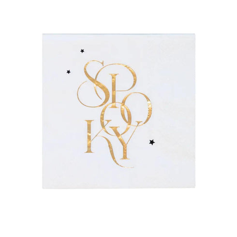 Spooky Paper Cocktail Napkins | Halloween | Set 20