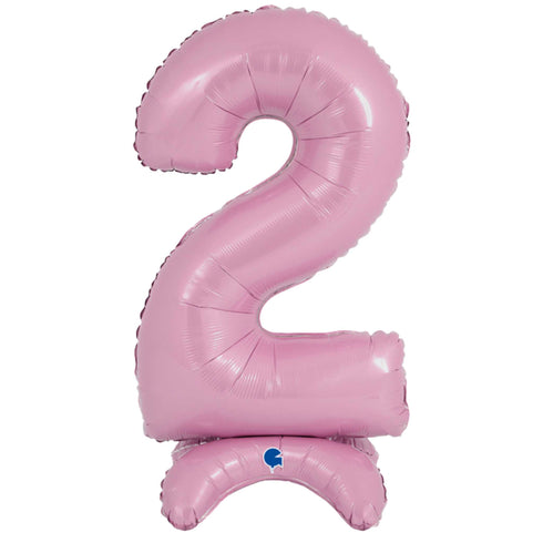 Pastel Pink Number 1 Balloons | 40 INCH