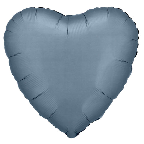 18 Inch | Heart Shaped Foil Balloons | Various Colors