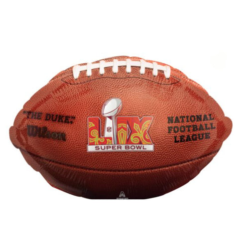 2025 Super Bowl LIX NFL Football Foil Balloons | 31 Inch | New Orleans