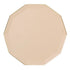 Peach Blush Paper Plates | Gold Trim | 10.75 Inch | Package 8