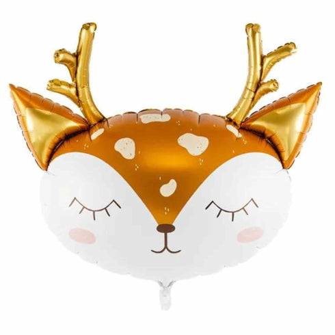 Sweet Reindeer Head Balloons | 28 INCH