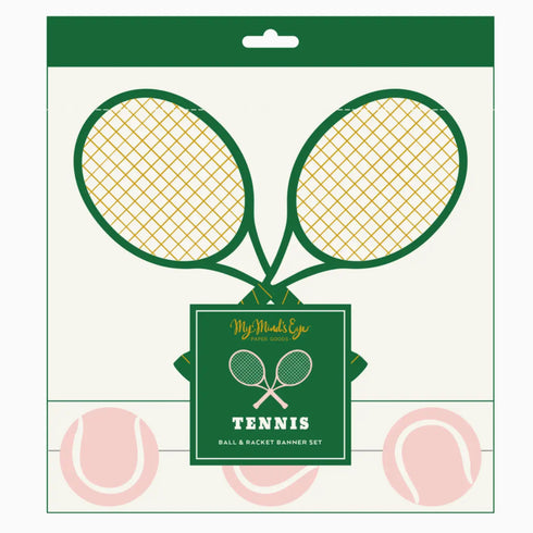 Tennis Party Paper Banner | 6 Feet