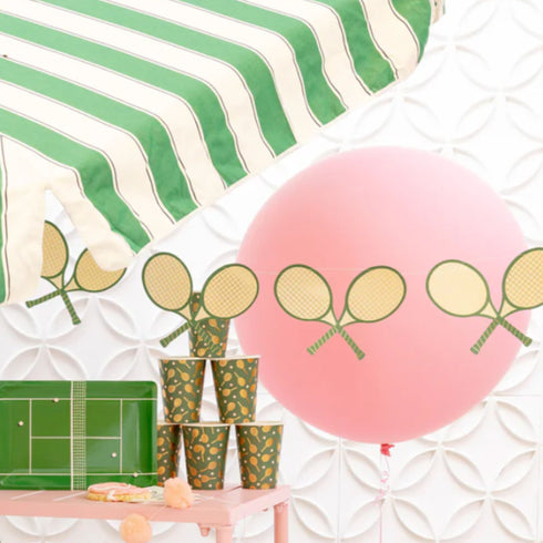 Tennis Party Paper Banner | 6 Feet