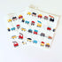 Train Birthday Party Paper Napkins | Luncheon Size | Package 16