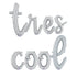 TRES COOL Letter Balloon Kit | Silver | Gold | Rose Gold (Copy)
