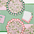 Cabana Pink & Green Cocktail Napkins | Package 20 | Palm Beach Collection (Copy)