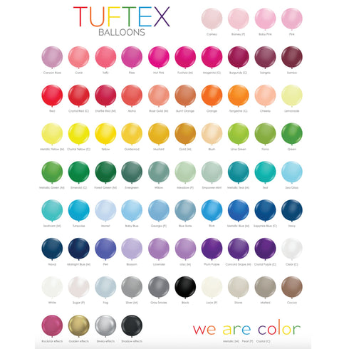 36 INCH | Tuftex Latex Balloons | Each