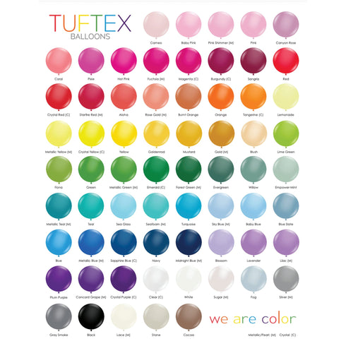 Georgia Pearl Blue | 11 INCH | Tuftex Latex Balloons | Package 10