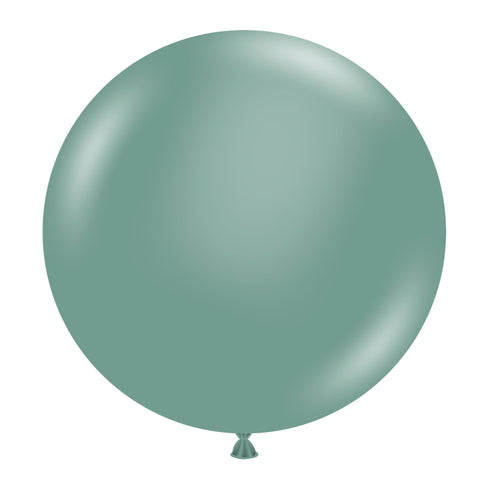 Willow Green | 17 INCH | Tuftex Latex Balloons | Package 6