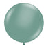 Willow Green | 17 INCH | Tuftex Latex Balloons | Package 6