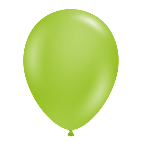 Lime Green | 5 INCH | Tuftex Latex Balloons | Package 10