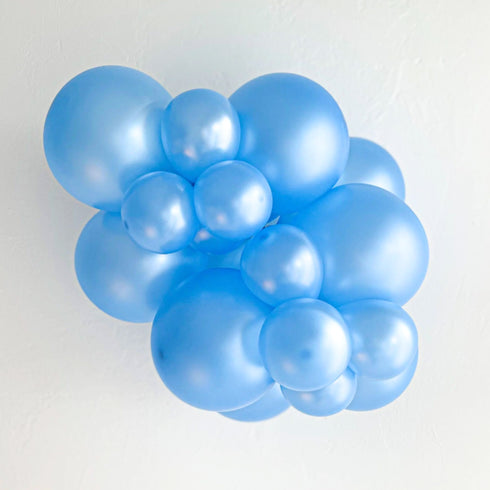 Pearl Sky Blue | 11 INCH | Tuftex Latex Balloons | Package 10