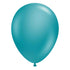 Metallic Teal Blue | 11 INCH | Tuftex Latex Balloons | Package 10