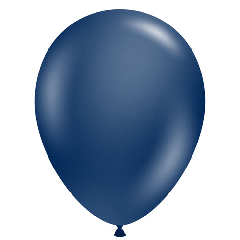 Metallic Midnight Blue | 5 INCH | Tuftex Latex Balloons | Package 10
