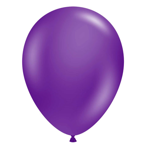 Plum Purple | 11 INCH | Tuftex Latex Balloons | Package 10