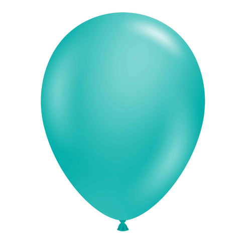 Teal Blue | 11 INCH | Tuftex Latex Balloons | Package 10