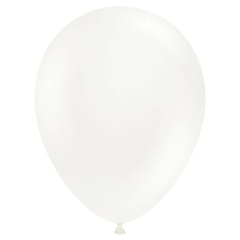 White | 11 INCH | Tuftex Latex Balloons | Package 10