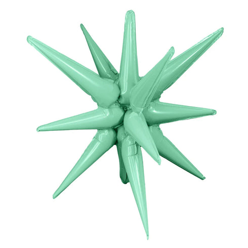 All In One Starburst Foil Balloon | Various Colors | 22 Inch and 27 Inch