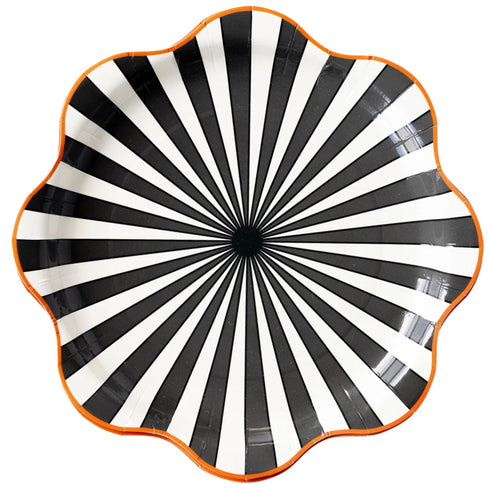 Vintage Paper Party Plates | Gothic | Set 8