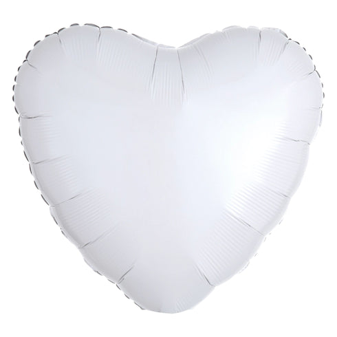 18 Inch | Heart Shaped Foil Balloons | Various Colors
