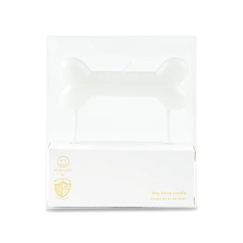 Bow Wow Bone Shape Birthday Candle | Cake Decorations