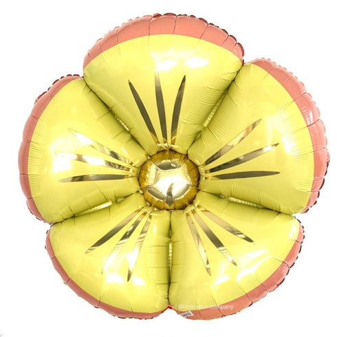 Yellow Daisy Flower Balloons | 28 INCH