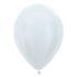Pearl White | 11 Inch | Sempertex (Betallatex) Latex Balloons | Package 10