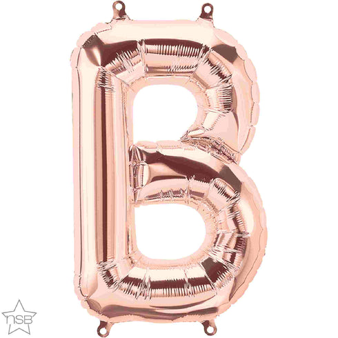 16 INCH | Rose Gold Letter Balloons | Northstar Balloons