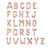 Rose Gold Letter P Balloons | 16 INCH