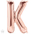 16 INCH | Rose Gold Letter Balloons | Northstar Balloons