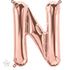 16 INCH | Rose Gold Letter Balloons | Northstar Balloons
