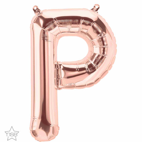16 INCH | Rose Gold Letter Balloons | Northstar Balloons