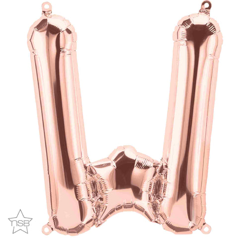 16 INCH | Rose Gold Letter Balloons | Northstar Balloons