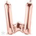 16 INCH | Rose Gold Letter Balloons | Northstar Balloons