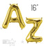 16 INCH | Gold Letter Balloons | Northstar Balloons