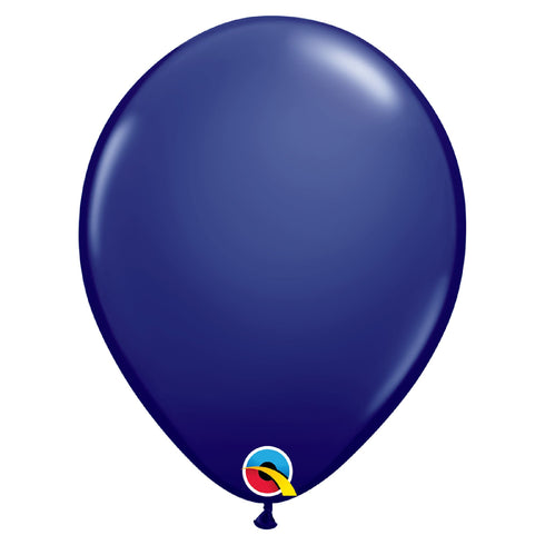 Navy Blue | 16 INCH | Qualatex Latex Balloons | Package 6