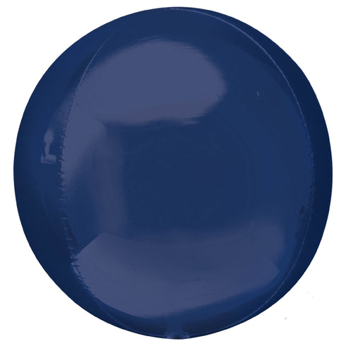 Navy Blue Orbz Foil Balloon | 16 Inch